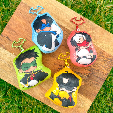 batboy plush keychain