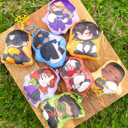 batboy lanyard charms